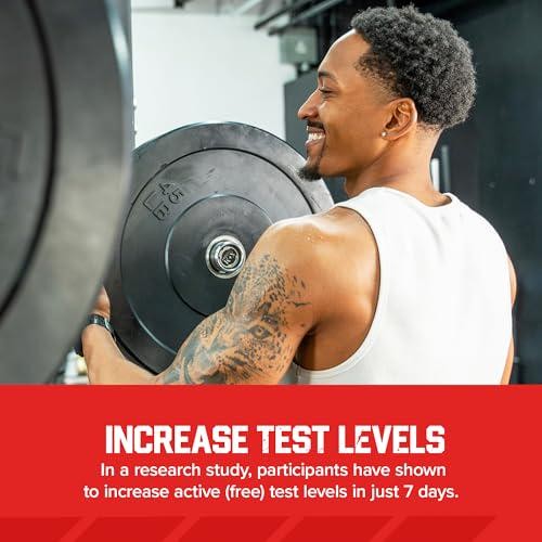 Six Star Nutrition Testosterone Booster for Men with Rhodiola Extract and Boron