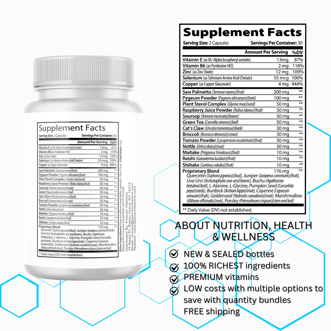 VITALFLOW- Prostate Support- 60 Capsules