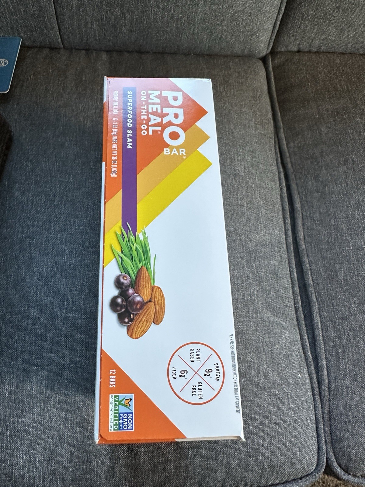 ProBar Meal On-the-Go Bar Peanut Butter Chocolate Chip 12 bars
