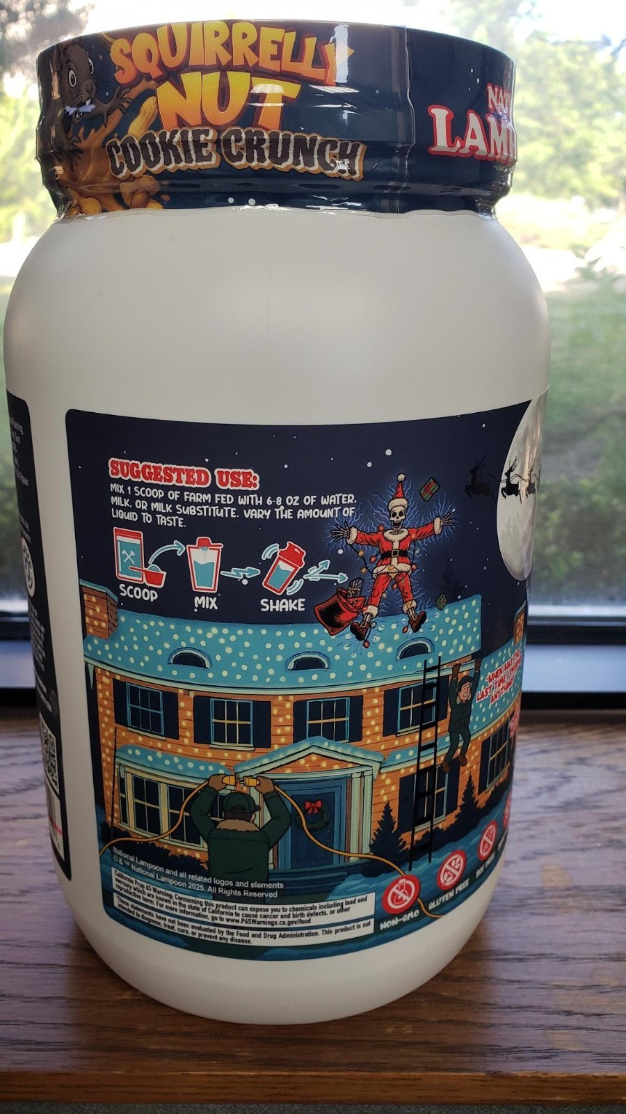 Protein Packed Fitness Gift Basket Axe & Sledge Pre Workout Whey Protein Shaker