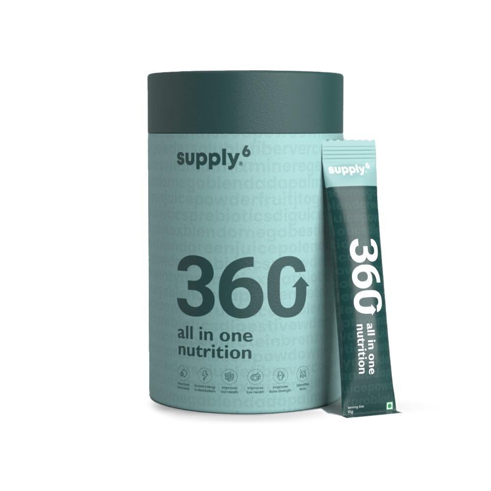 Supply6 360 All In One Nutrition Powder 10gm Each 15 Sachets