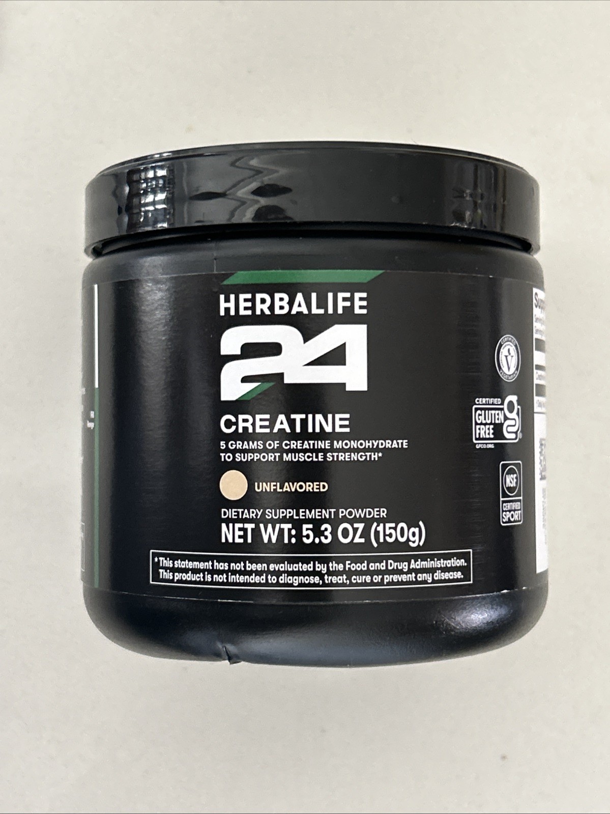 Herbalife Creatine Monohydrate 5.3oz Unflavored to Support Muscle Ex 2/27