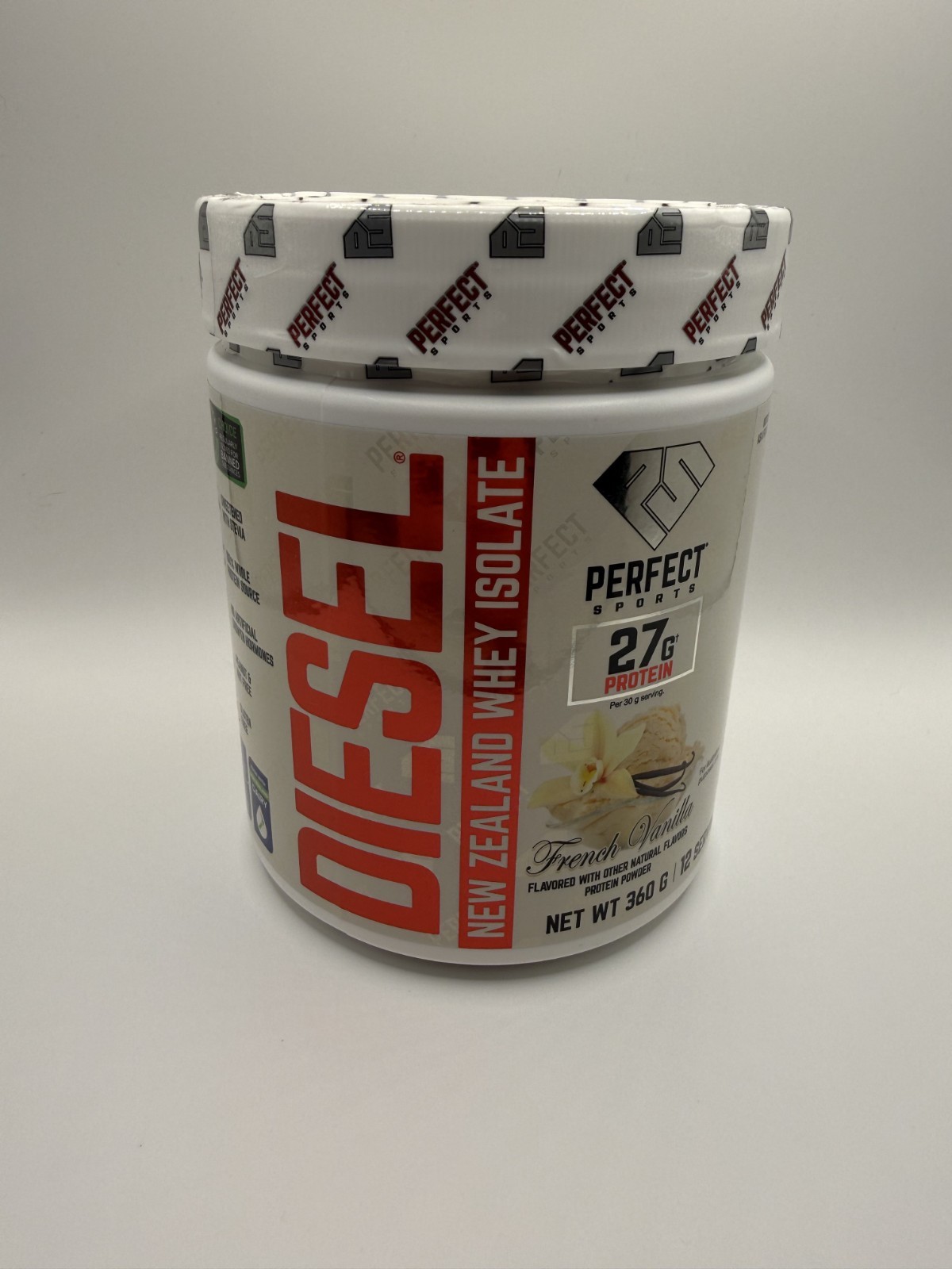 DIESEL French Vanilla Flavored Whey Protein Power 360G 12 Servings – Brand New