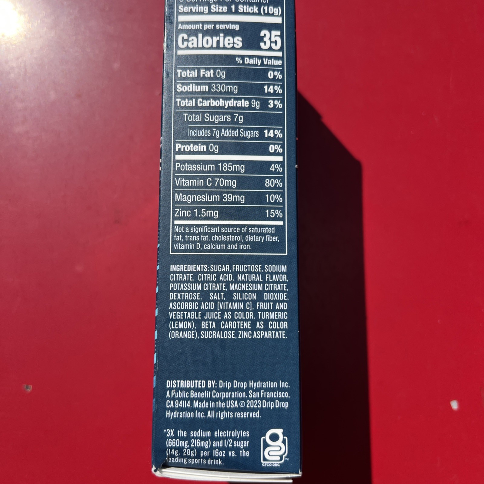 NEW DripDrop Dehydration Relief Fast Bold Variety Electrolyte Drink Mix 01/2027+