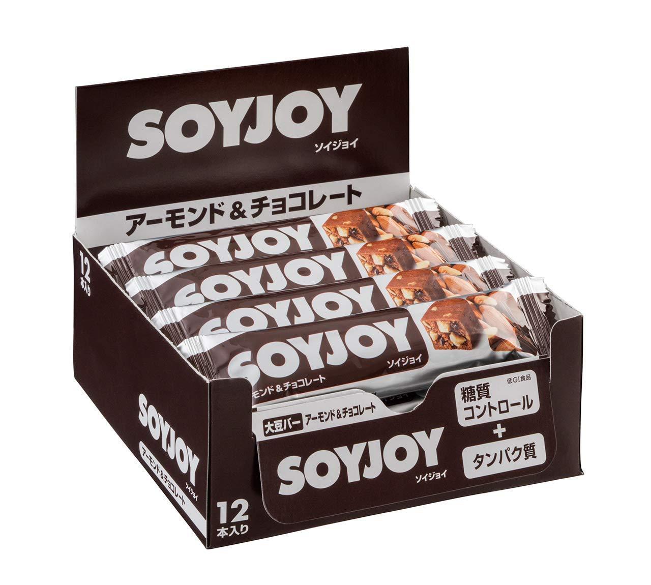 Otsuka Pharmaceutical Soyjoy Almond & Chocolate 30g x 24 pieces Soy Protein Bar