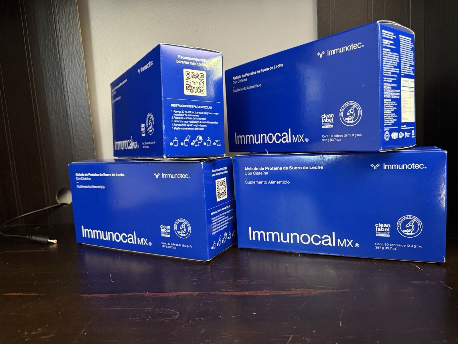 Immunocal Classic Blue MX Glutathione Precursor, 120 Pouches by Immunotec