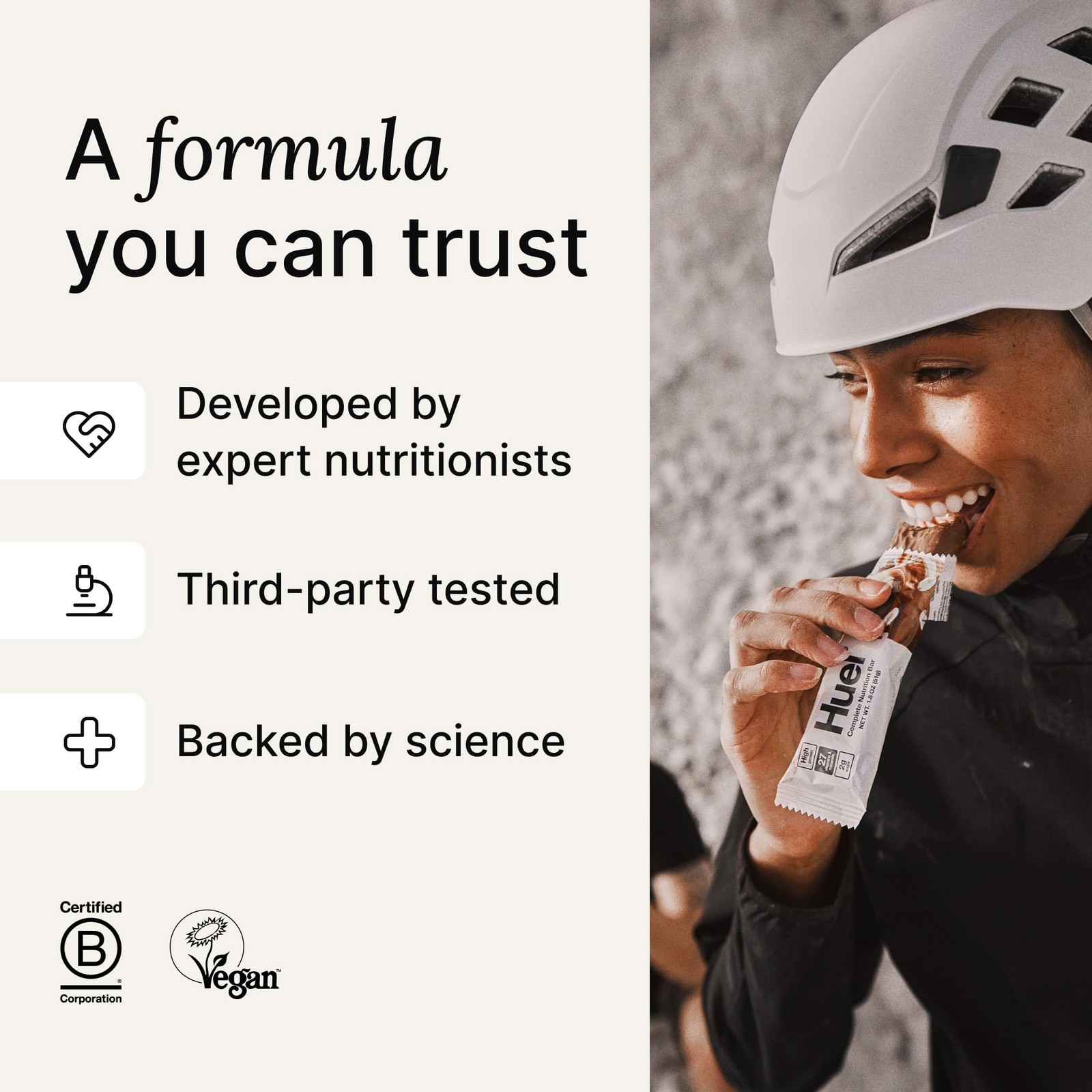 Huel Complete Nutrition Vegan Protein Bar Peanut Caramel 13g Protein 27 Vitamins