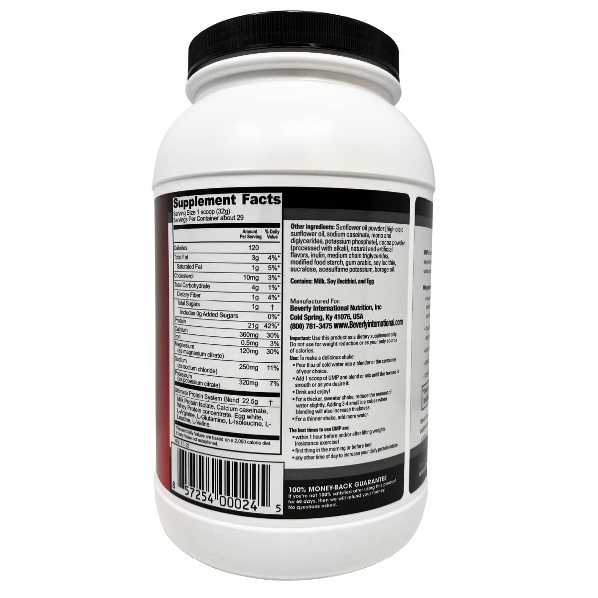 Ultimate Muscle Protein Powder Rocky Road 29 Servings Lean Muscle Support
