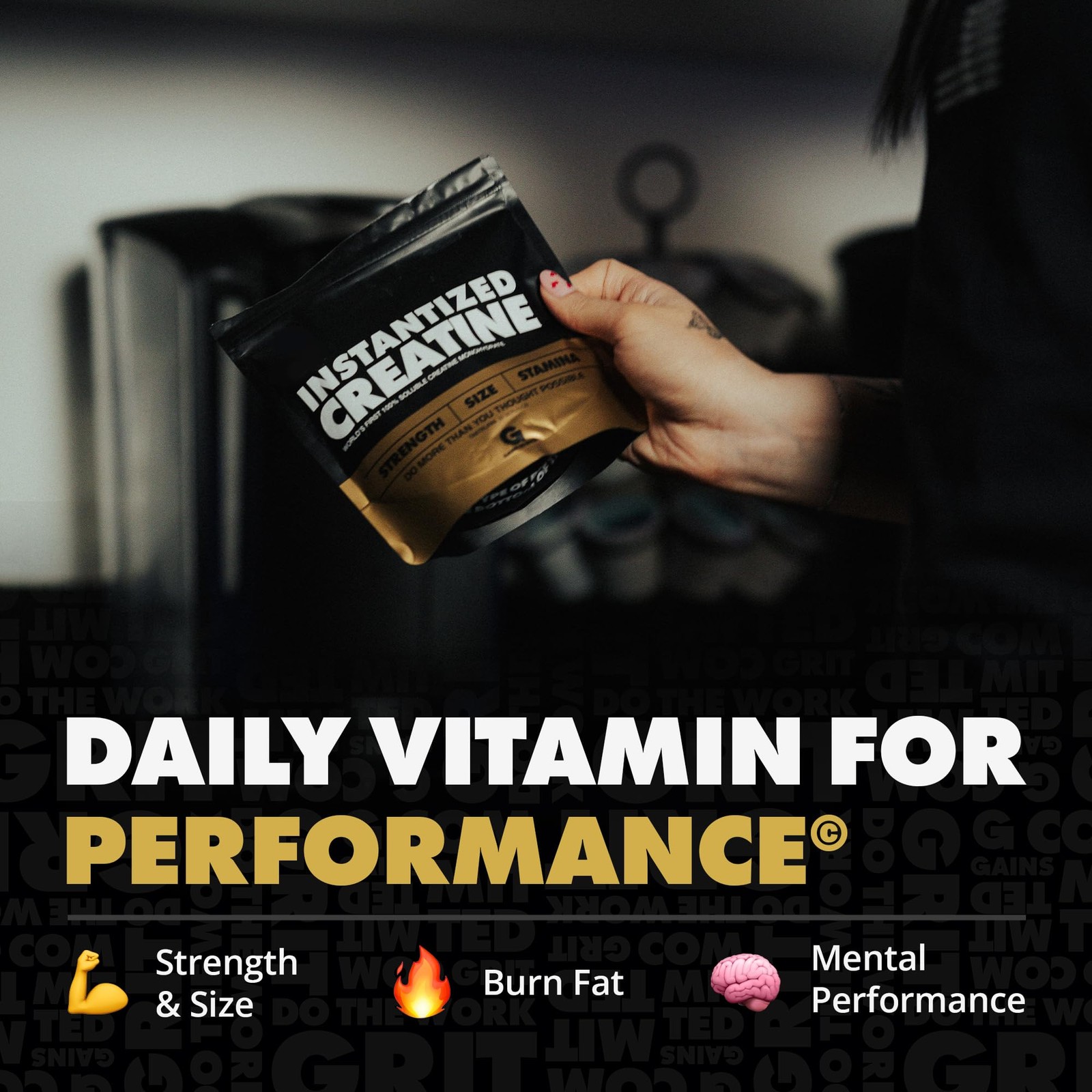 Gains in Bulk Instantized Creatine Monohydrate for 100 Servings (Pack of 1)