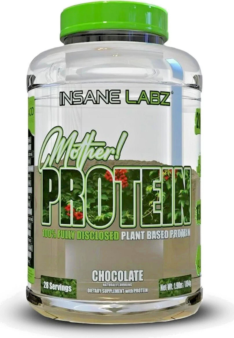Insane Labz Mother Protein 100% Fully Disclosed Plant Based Protein Chocolate