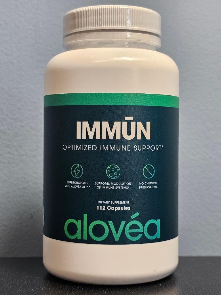 alovea IMMUN Optimized Immune Support 112 Capsules – New / Sealed! Exp 2/2027