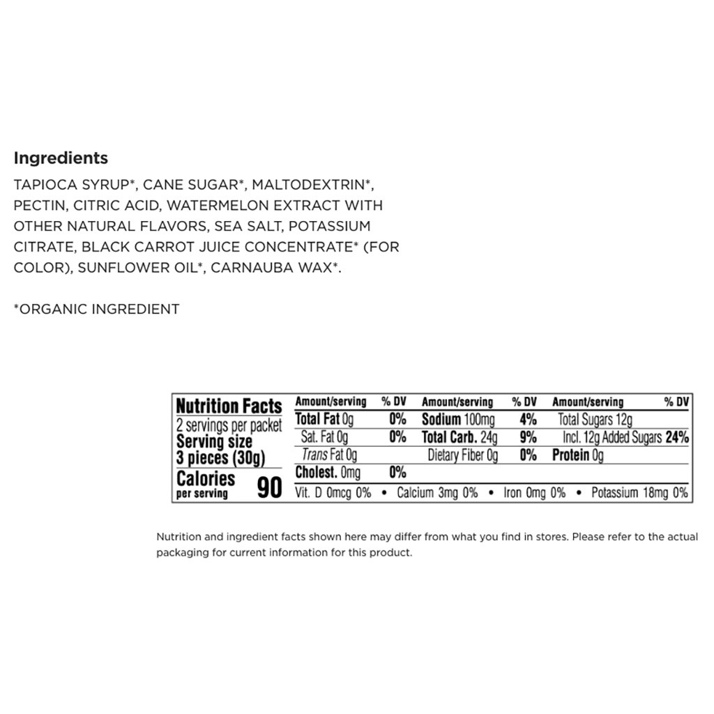 Clif Shot Bloks: Salted Watermelon, Box of 18