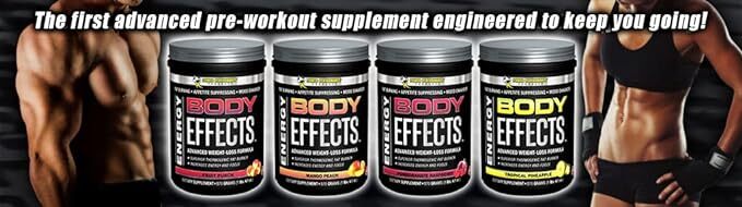 Body Effects Pre workout Supplement Weight Loss Energy Metabolism Focus