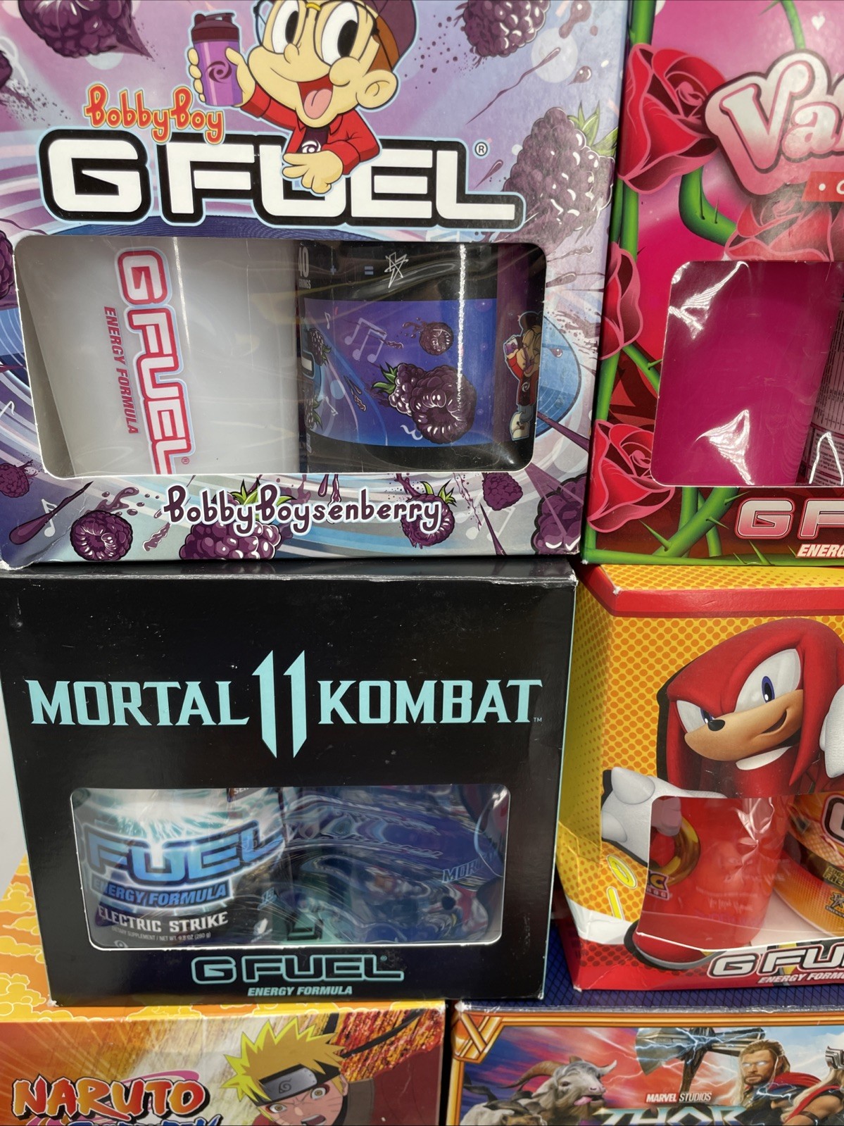 LOT OF 20 IN BOX SPECIAL EDITION G-FUEL ! All NEW W/ Shaker And Boxes ! READ