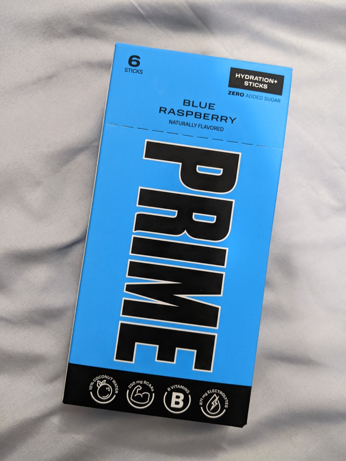 Prime Hydration Sticks 6 Drinks Per Pack – Blue Raspberry – KSI & Logan Paul