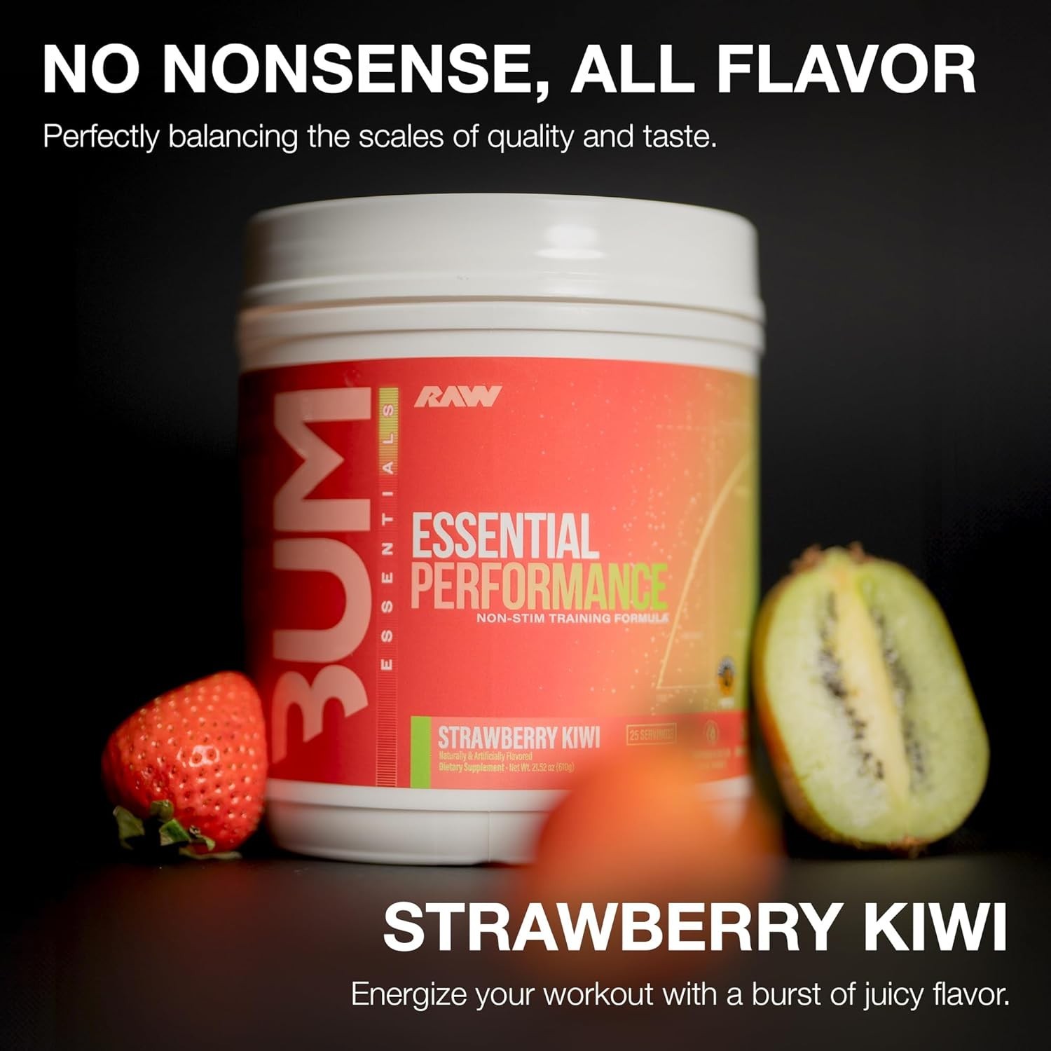 Essential Performance Non-Stim – Strawberry Kiwi (25 Servings)