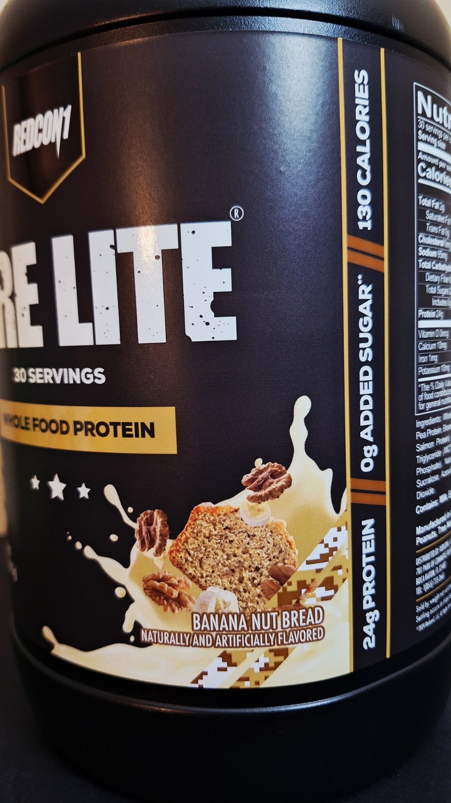 MRE-Lite Banana Nut🍌Whole Food, 30 Servings, 24g Protein, Low Carb, 05/2028✨️