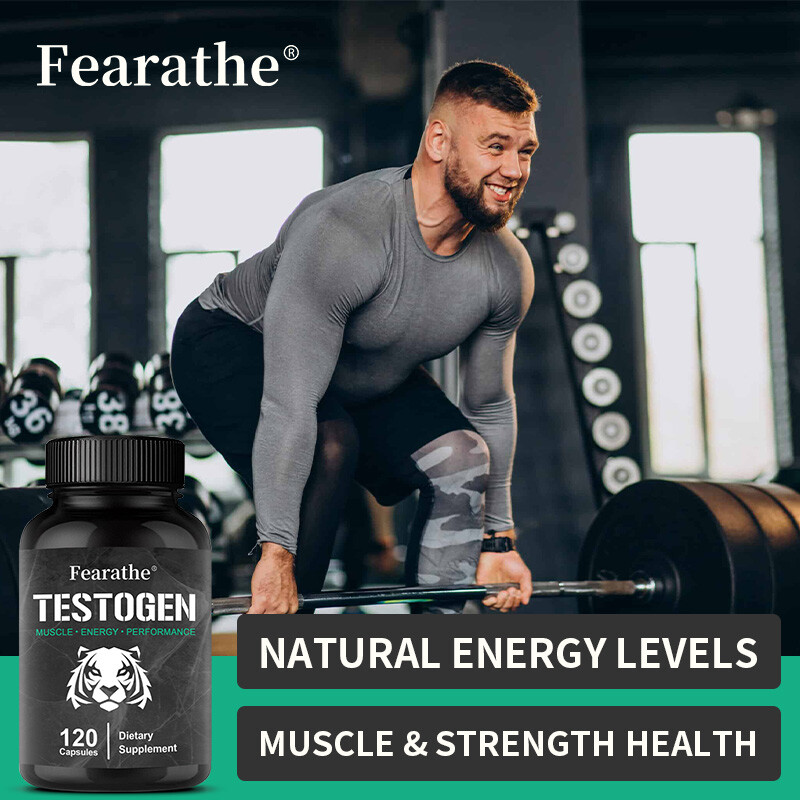 Natural Testosteron Booster Muscle, Energy & Performance Support Bodybuilding