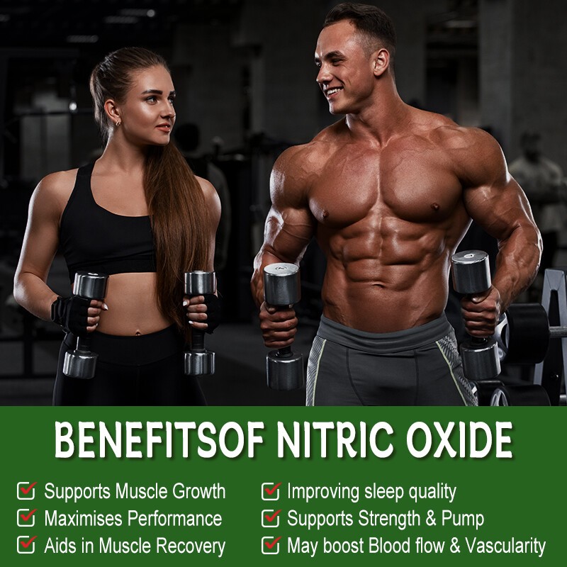 Extra Strength Nitric Oxide & Circulation Booster L-Arginine, L-Citrulline
