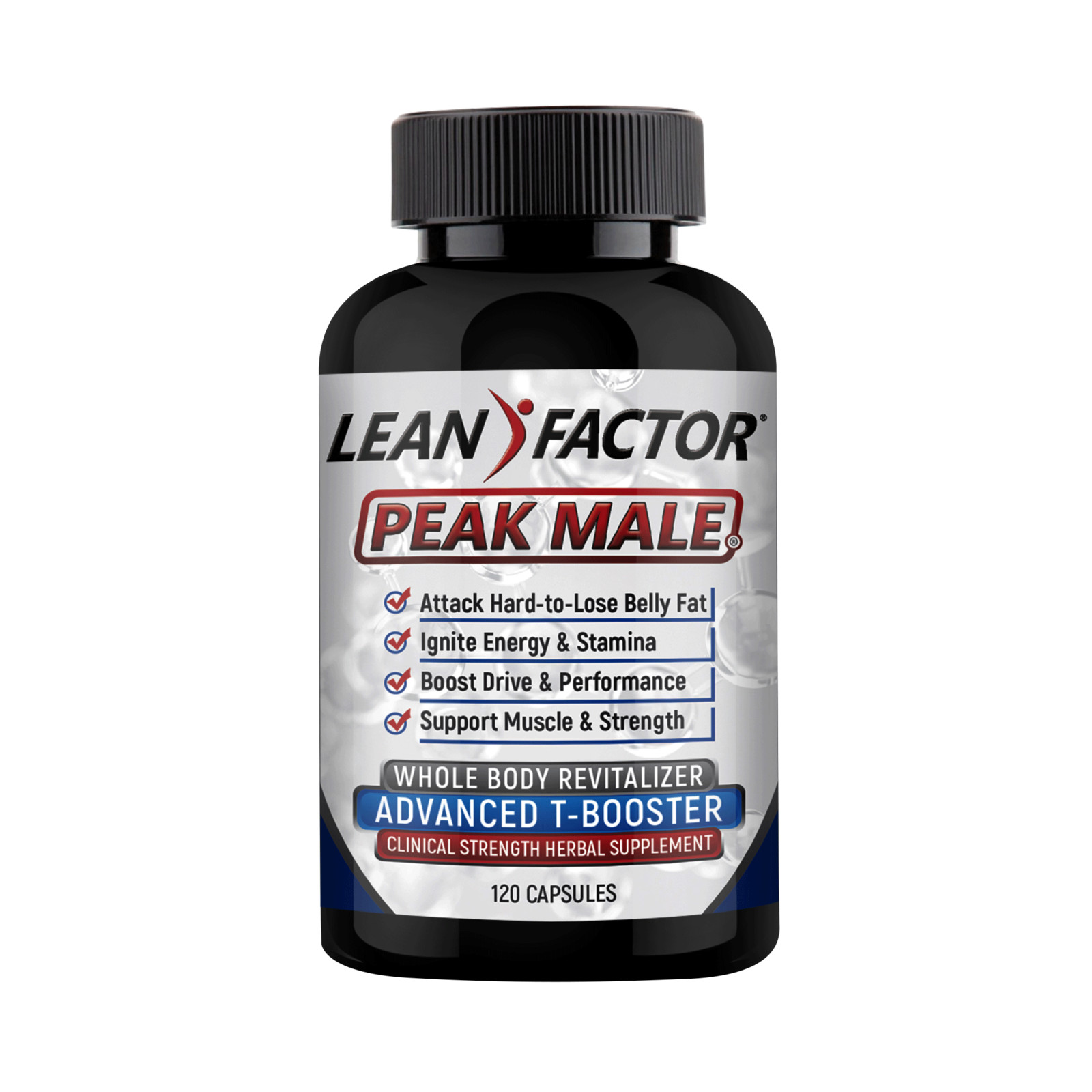 Peak Male Professional Strength Testosterone Booster – Melt Away Belly Fat