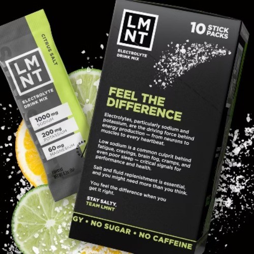 LMNT Zero-Sugar Electrolytes Drink