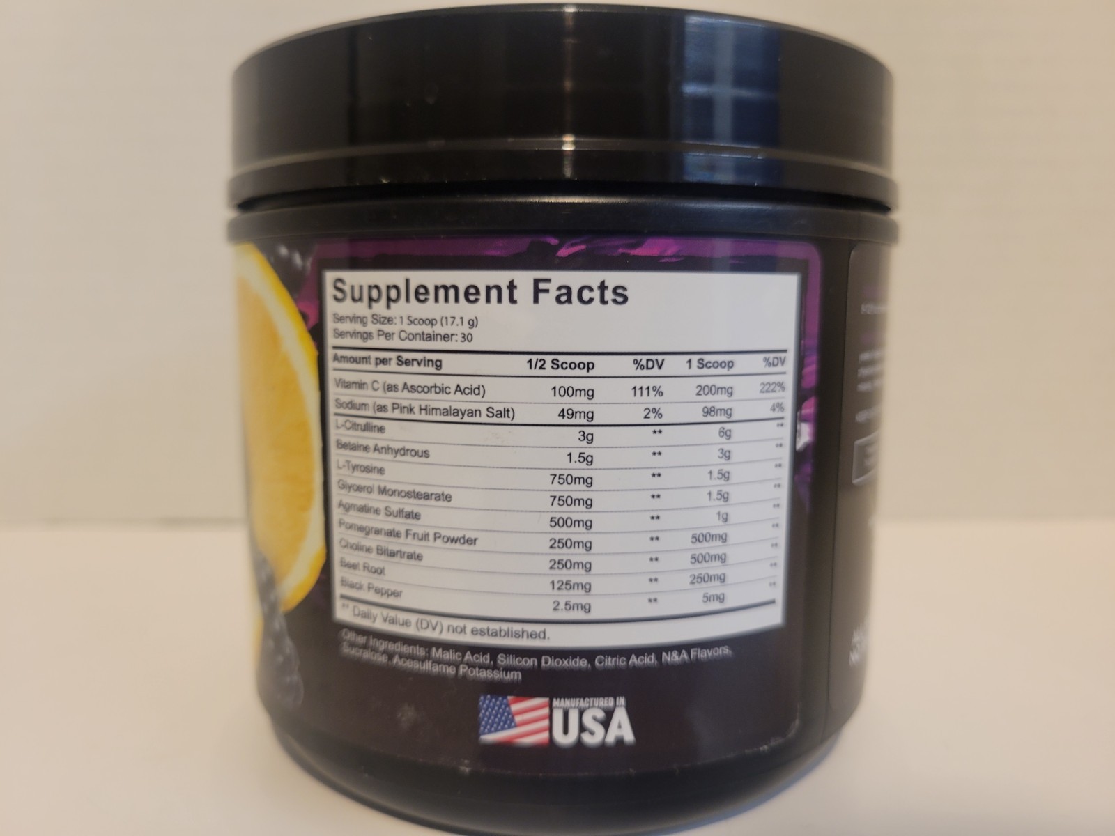 SUPP DAWG Bite Down Blackberry Lemonade Non Stim Pre-workout