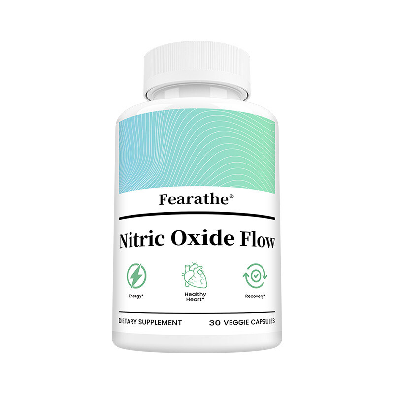 NITRIC OXIDE FLOW Nature Pure Blend L-Arginin Heart Circulation Blood Pressure