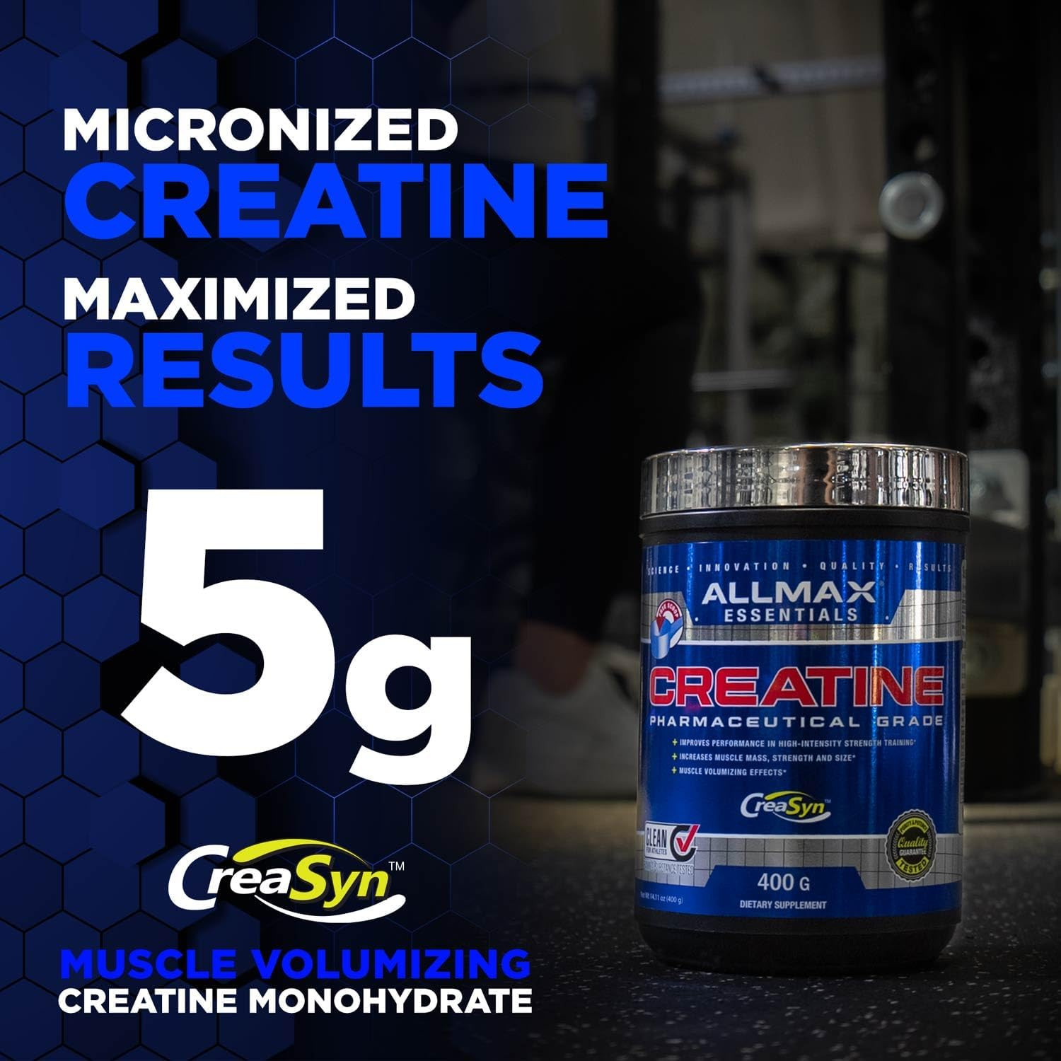 Nutrition Creatine Monohydrate – Improves Performance & Training Intensity – …