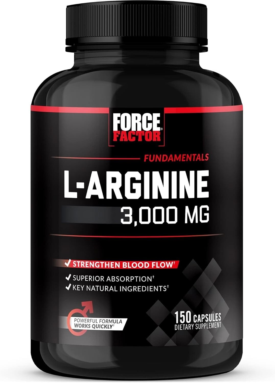Oxido Nitrico y L-arginina Extra Fuerte Para Aumentar La Energia Muscular 150 C