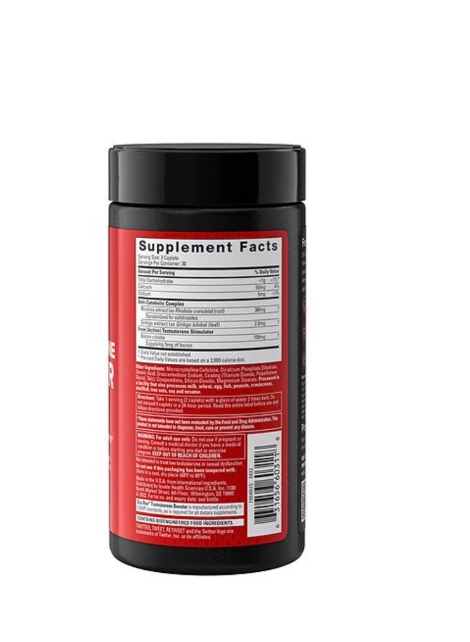 Testosterone Booster 60.0 EA Six Star