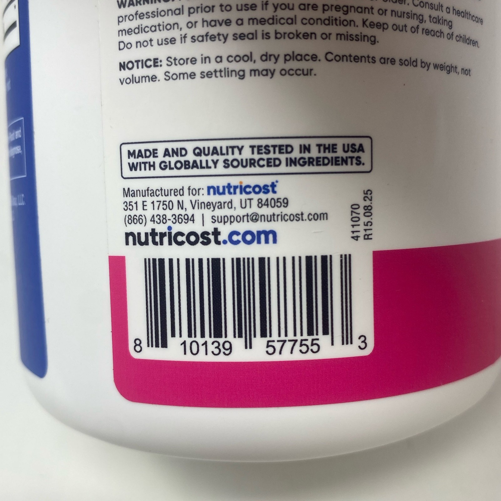 Nutricost Creatine Monohydrate 300g Shaq’s Berry Blast (44 Serv)