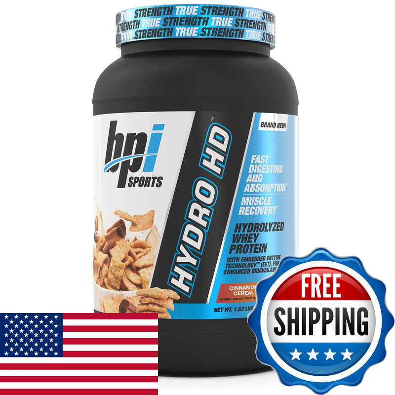 Bpi Sports Hydro Hd – 100 Hydrolyzed Whey Protein Powder – Muscle Growth