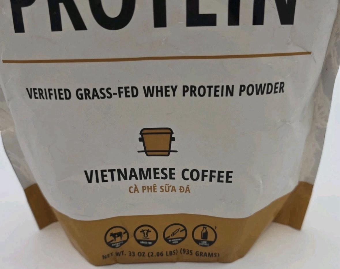 Boba Tea Protein Vietnamese Coffee Whey Protein Powder 2.06 Lbs Exp 4/27 Sealed