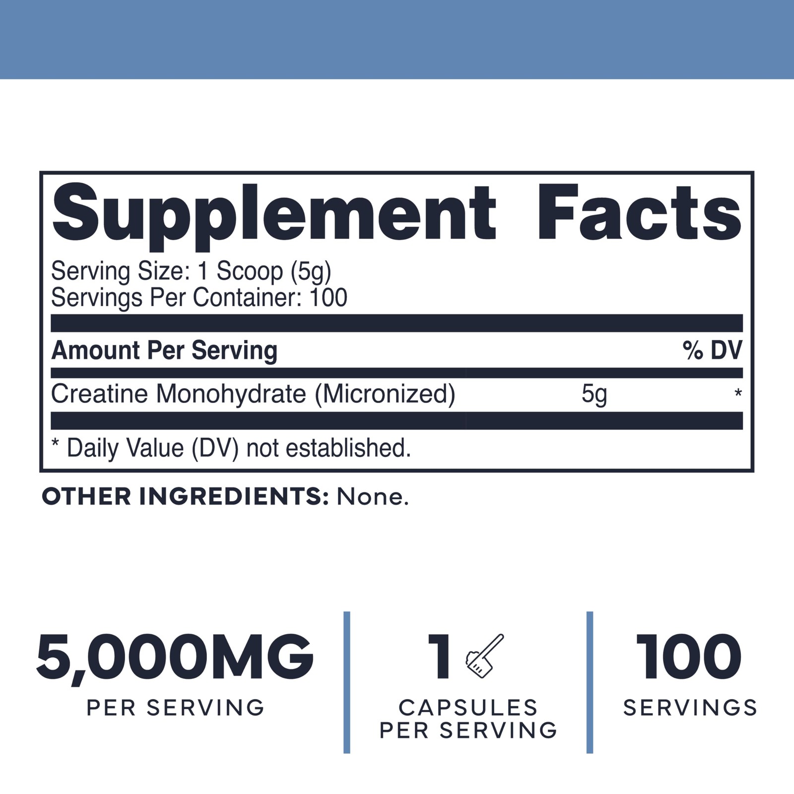 Creatine Monohydrate Powder (Unflavored | 500g), 5000 mg Per Serving, Microni…