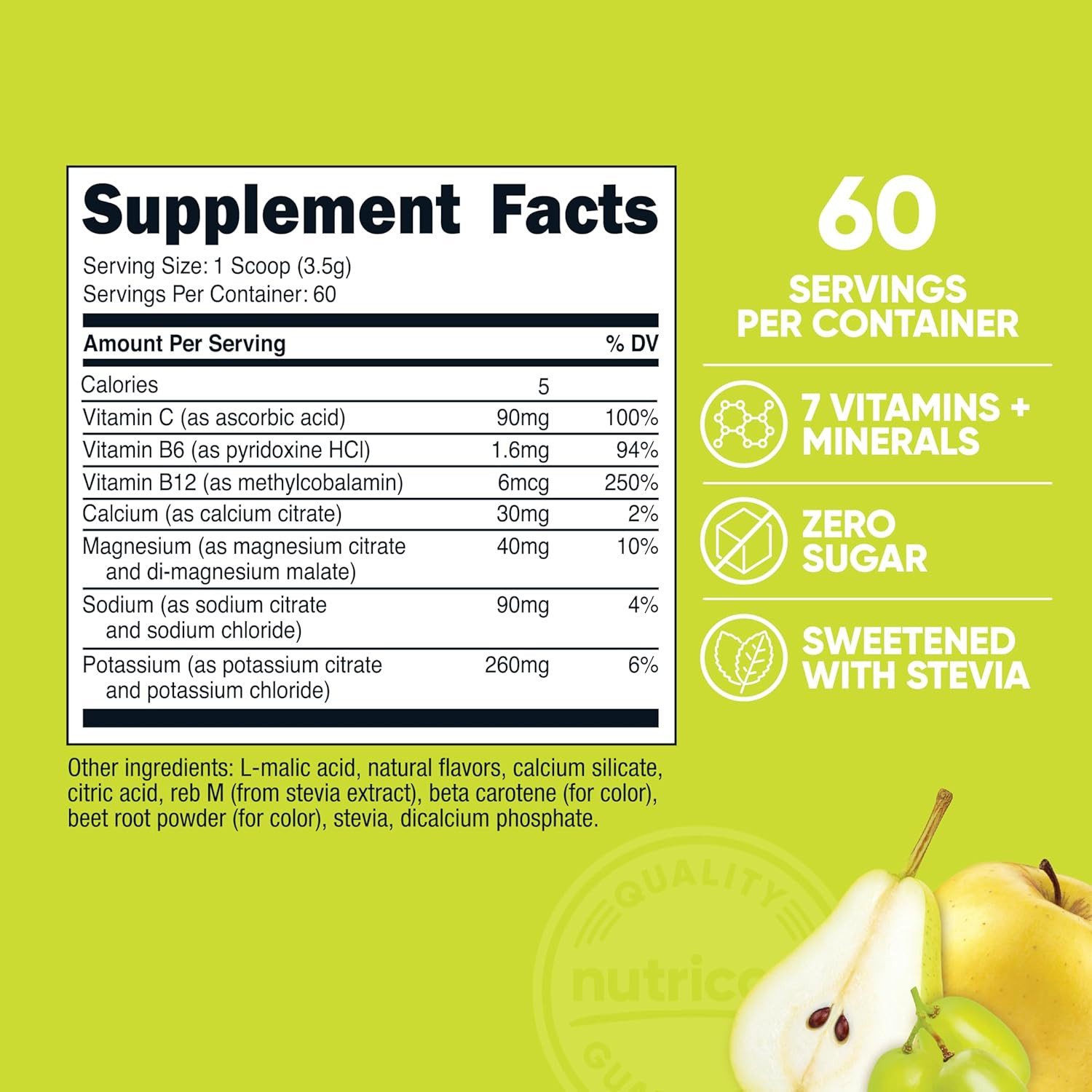 Electrolytes Complex Powder (Orchard Blast) 60 Servings – Advanced Hydration Com