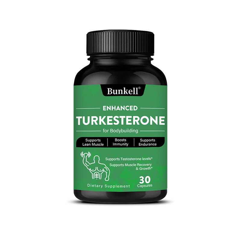 Turkesterone Increased Strength Output Improve Muscle Levels 30-120 Pills