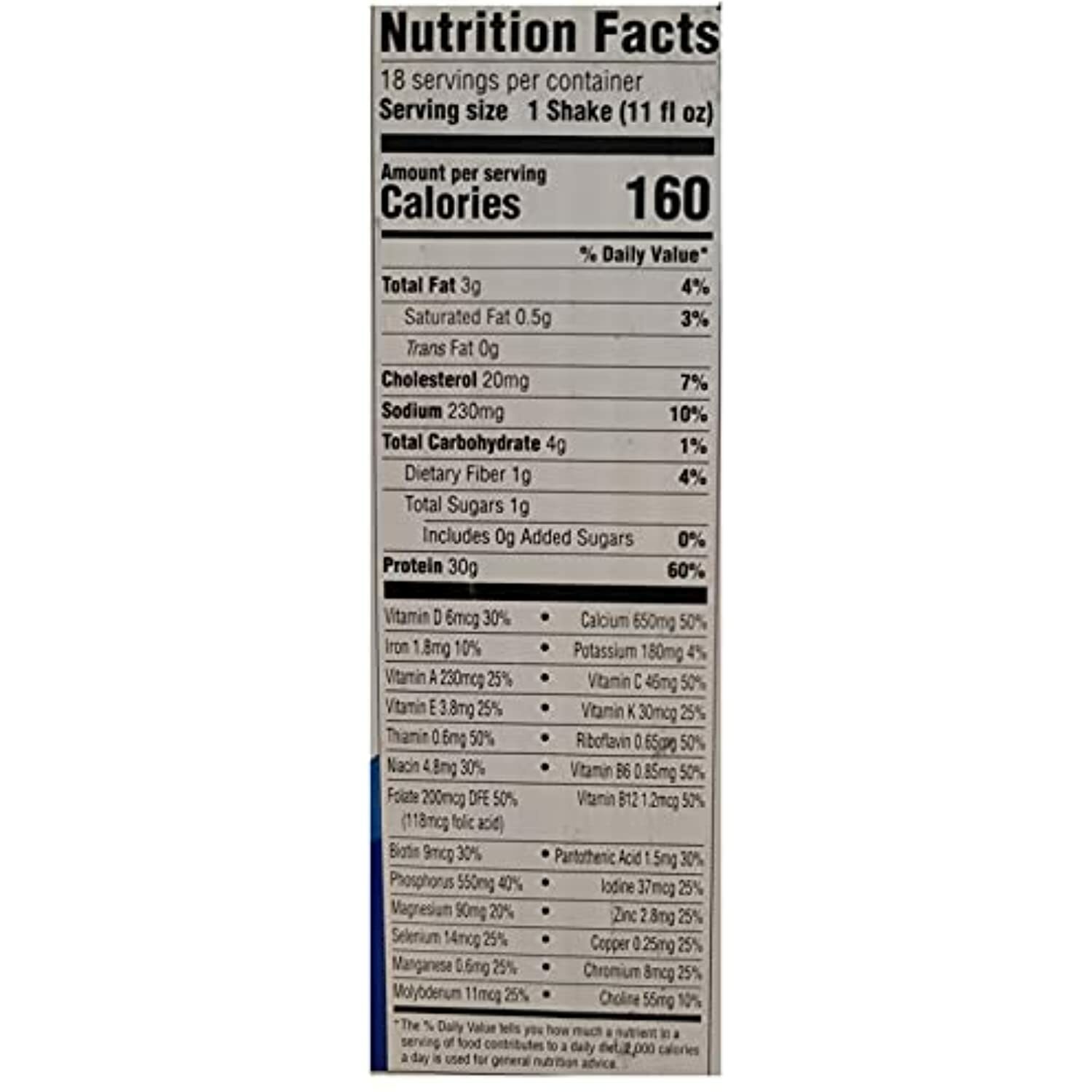 Premier 30g Protein PLUS Energy and Immune Support Shakes, 11 fl oz, 18-pack
