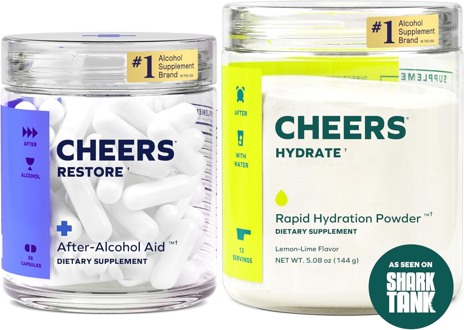 Classic Combo | Restore + Hydrate | Rehydrate & Feel Better after Drinking | …