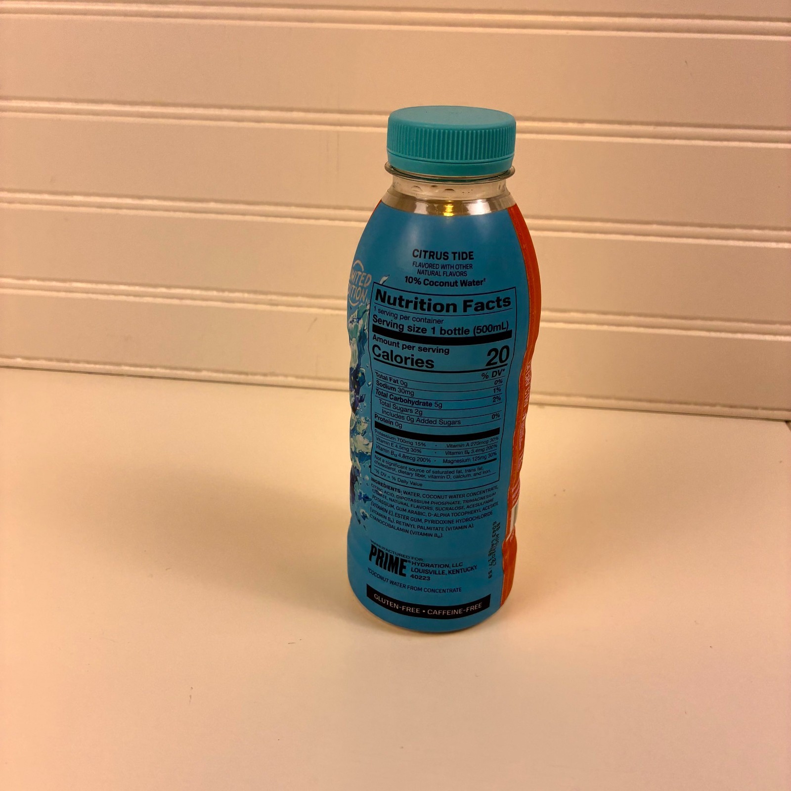 RARE Limited Edition Silver Kyro & Luken Prime Frostbite Fusion Hydration Drink
