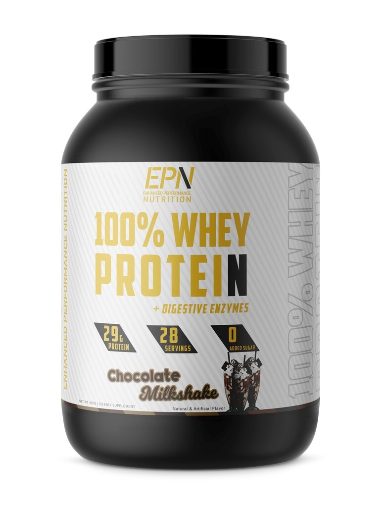 EPN Supplements 100% Whey Protein – Choco Milkshake; Recovery from Workouts