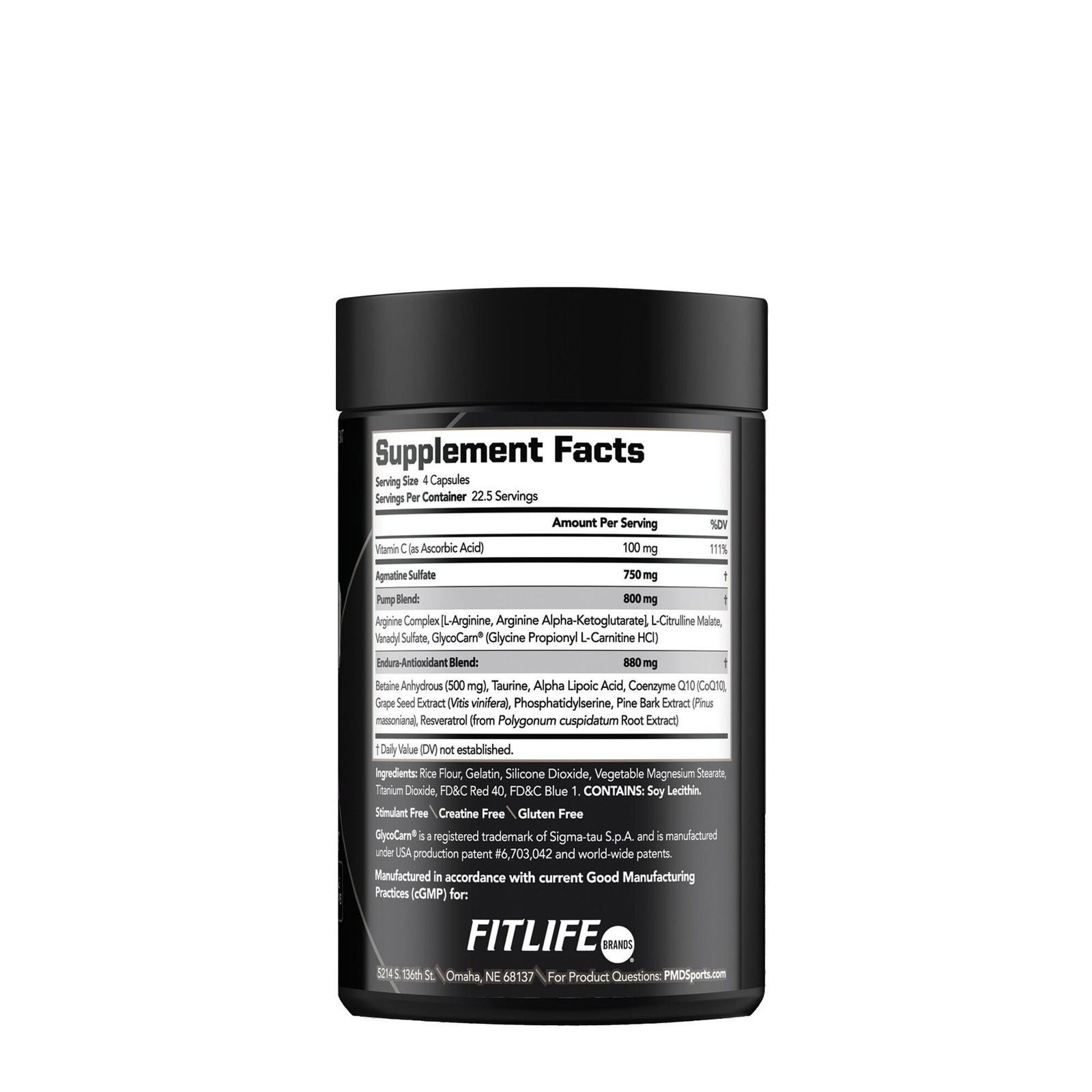 NitroCM® – 90 Capsules (23 Servings)