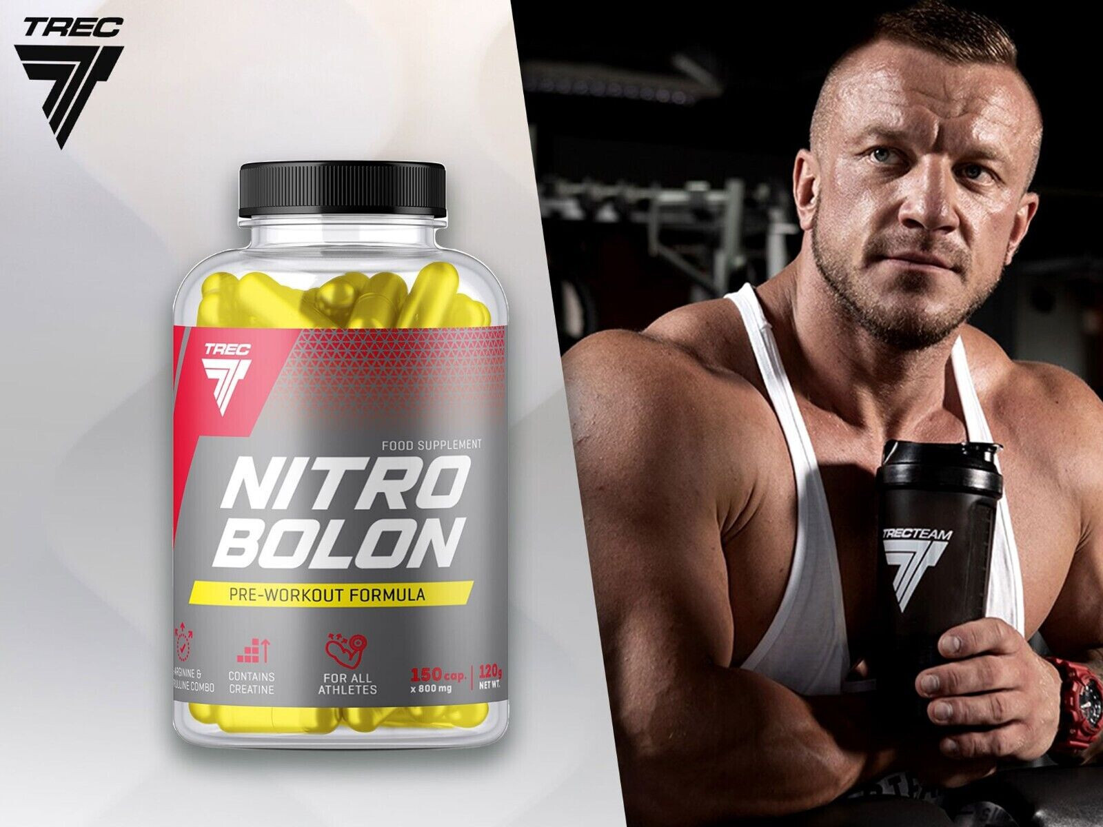 NITROBOLON 150 CAPS- Maximum muscle pump strength gain, longer endurance, energy