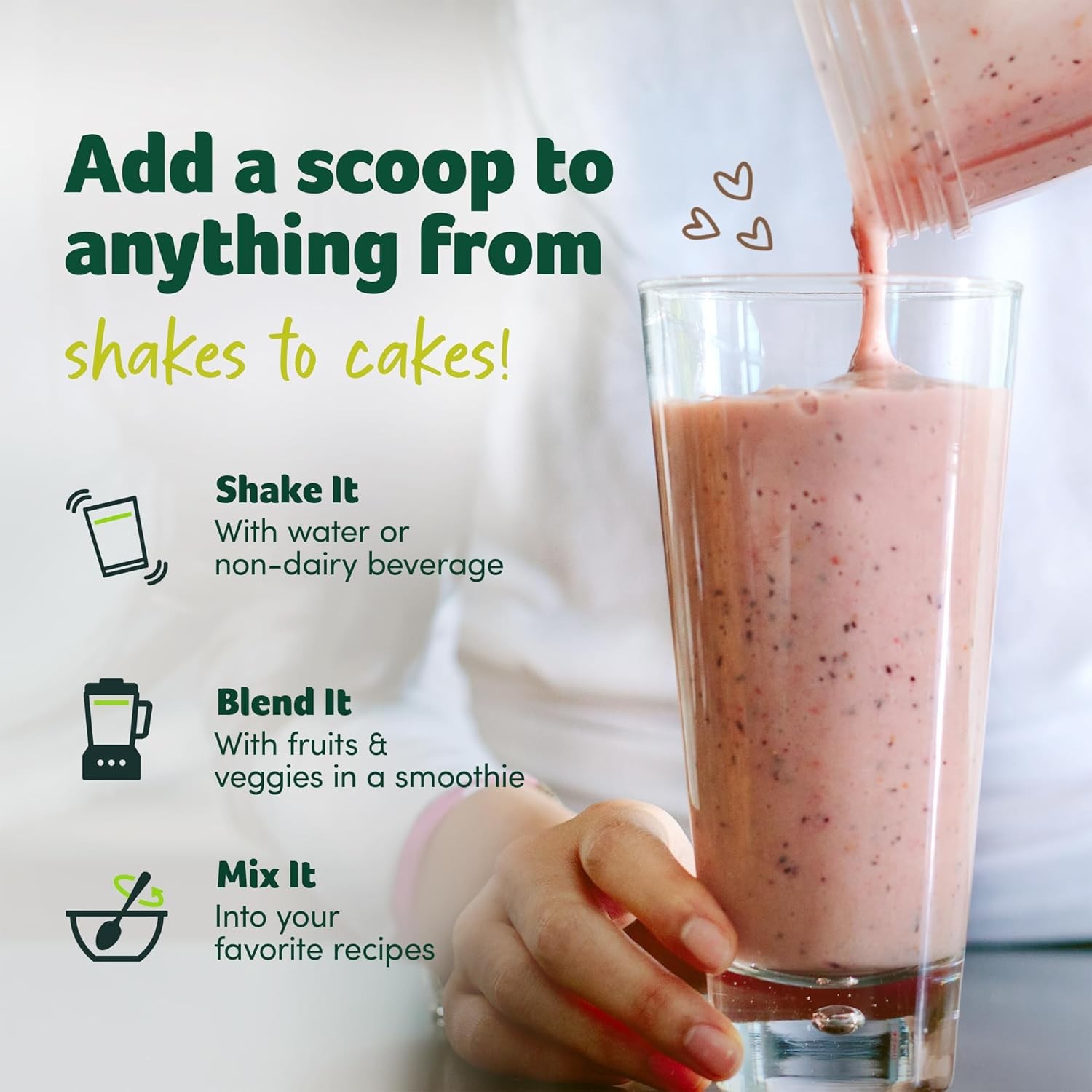 Plant-Based Nutritional Shake w/ 22g Protein & 5g Fiber (1.5 lb)