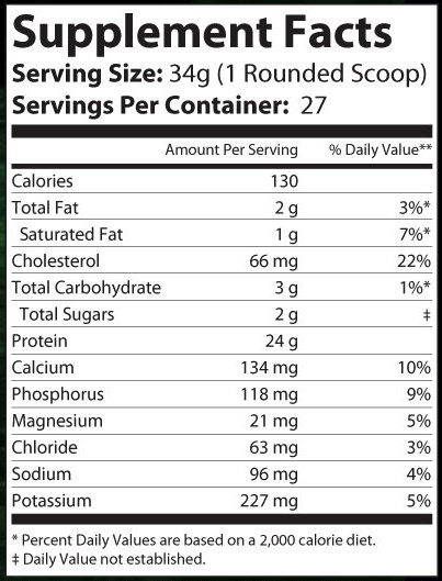 2lb PRO-WHEY Protein Birthday Cake