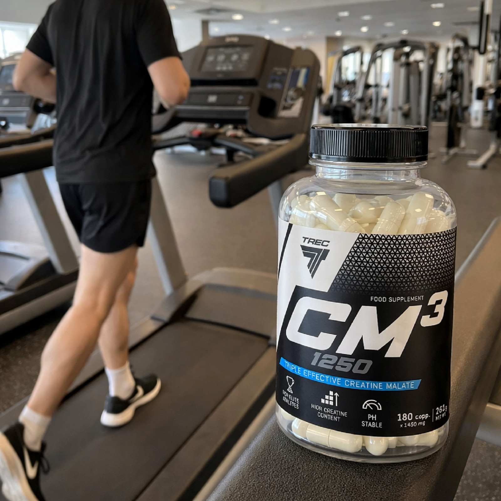CM3 Tri-Creatine Malate Muskelwachstum Bodybuilding Kapseln Pre Workout