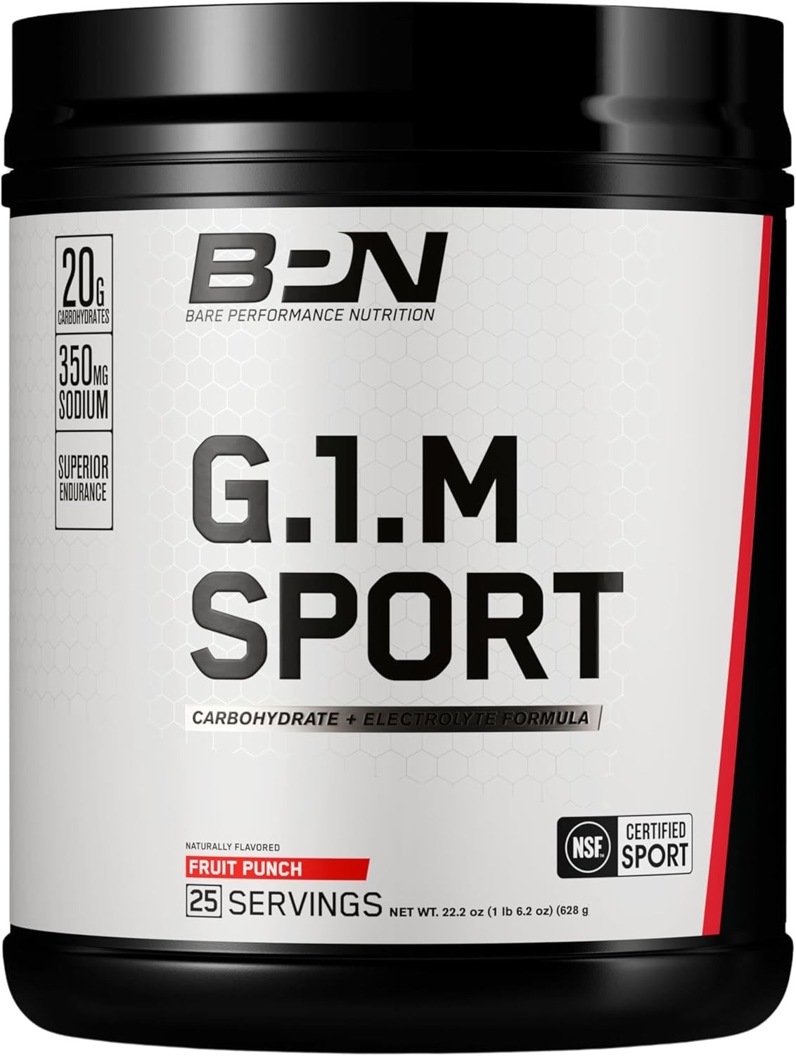 BPN G.1.M Sport: Superior Endurance Fuel – Gluten-Free, 25 Servings, Fruit Punch