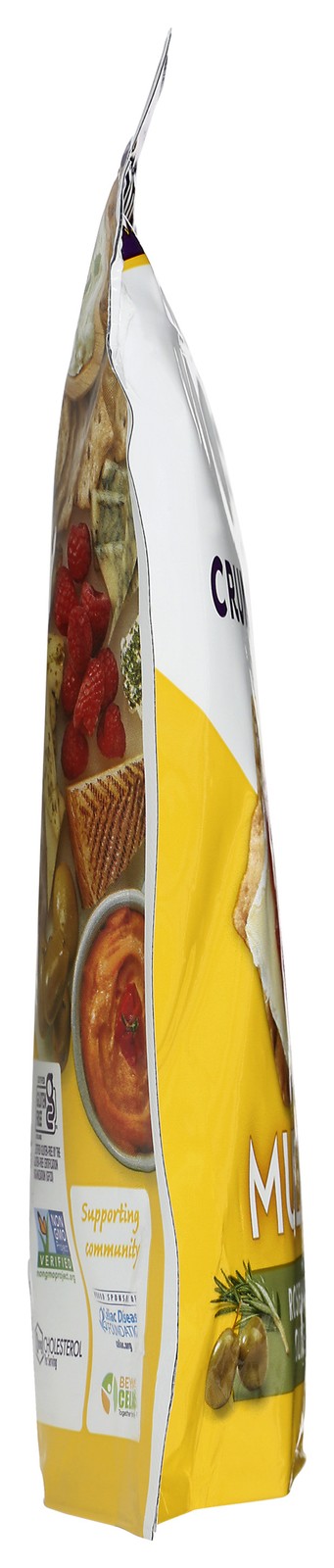 Crunchmaster Rosemary & Olive Oil Multi-Seed Crackers 4 Oz Rice 12 Pack