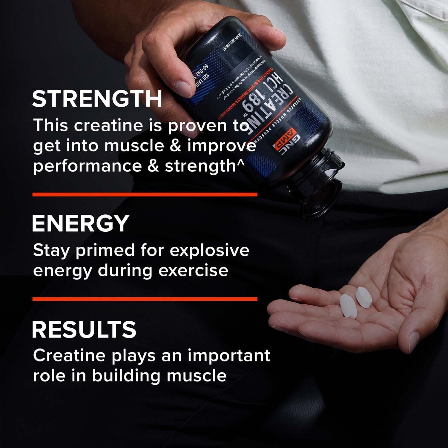 Fast Absorbing Creatine HCl 189 for Athletes