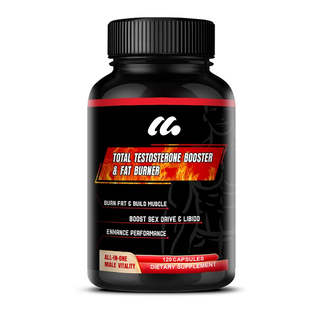 Total Testosteron Booster And Fat Burner – Boosts Muscle Strength And Endurance