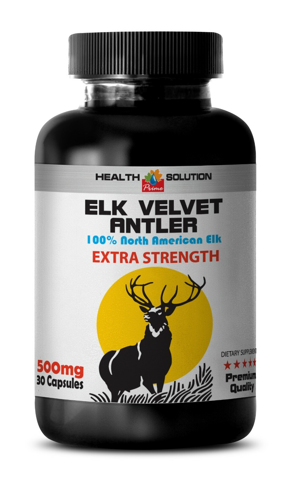 athletic performance blend – ELK VELVET ANTLER – libido natural for men 1B 30c